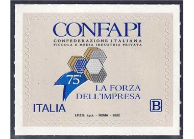 ITALY 2022 Anniversary CONFAPI MNH**