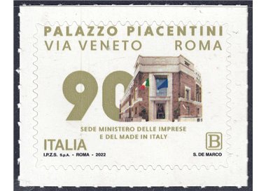 ITALY 2022 Palazzo Piacentini MNH**