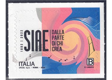 ITALY 2022 SIAE MNH**