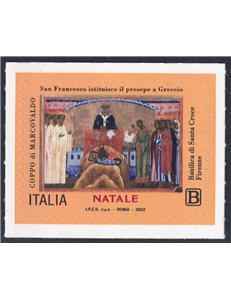 ITALIA 2022 Natale (religioso) MNH**