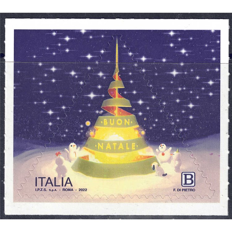 ITALIA 2022 Natale (laico) MNH**