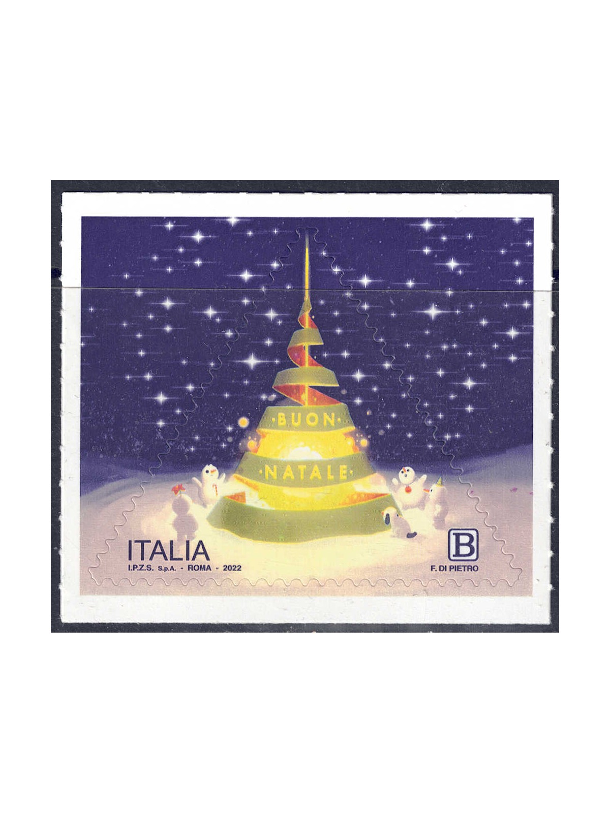 ITALIA 2022 Natale (laico) MNH**