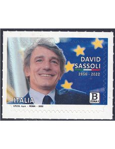 ITALIA 2022 David Sassoli MNH**