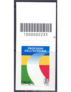 ITALIA 2022 Profughi dell'Ucraina CB 2235 asd