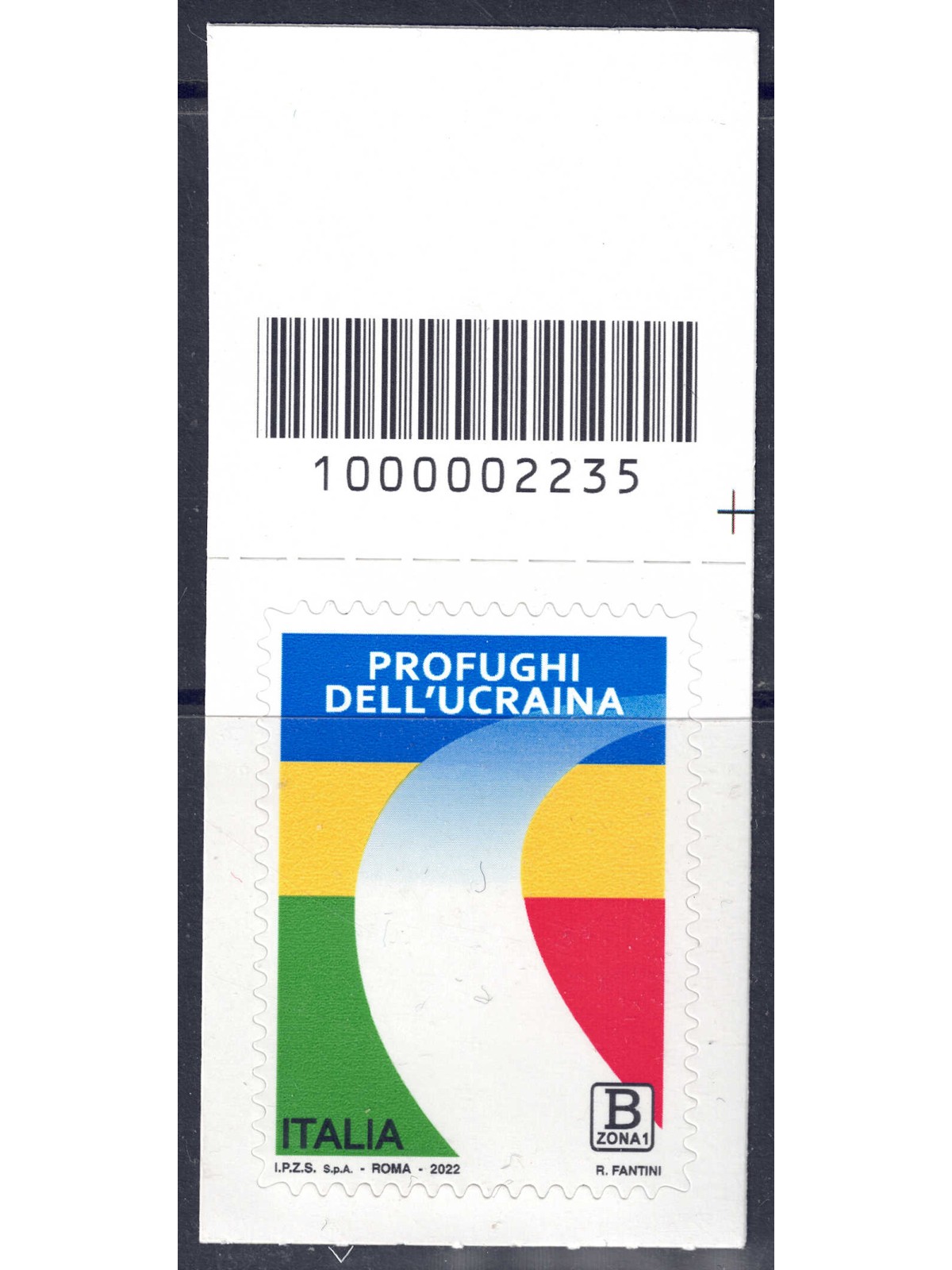 ITALIA 2022 Profughi dell'Ucraina CB 2235 asd