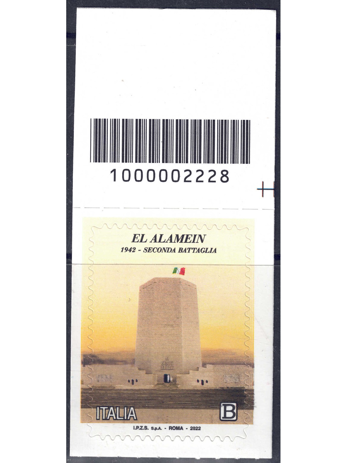 ITALY 2022 Battle of El Alamein CB 2228 asd