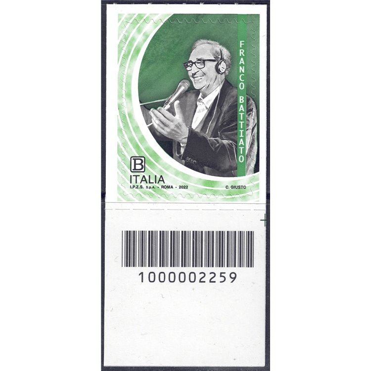 ITALY 2022 Franco Battiato CB 2259 aid