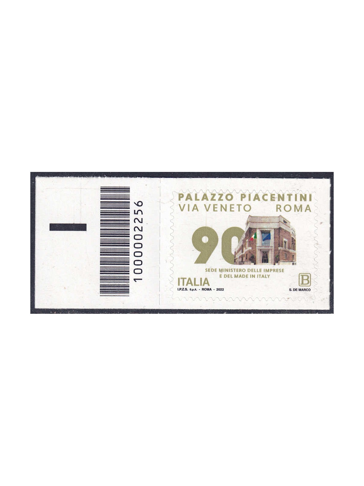 ITALIA 2022 Palazzo Piacentini CB 2256 ais