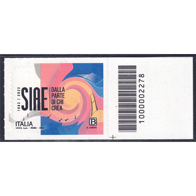 ITALIA 2022 SIAE CB 2278 aid