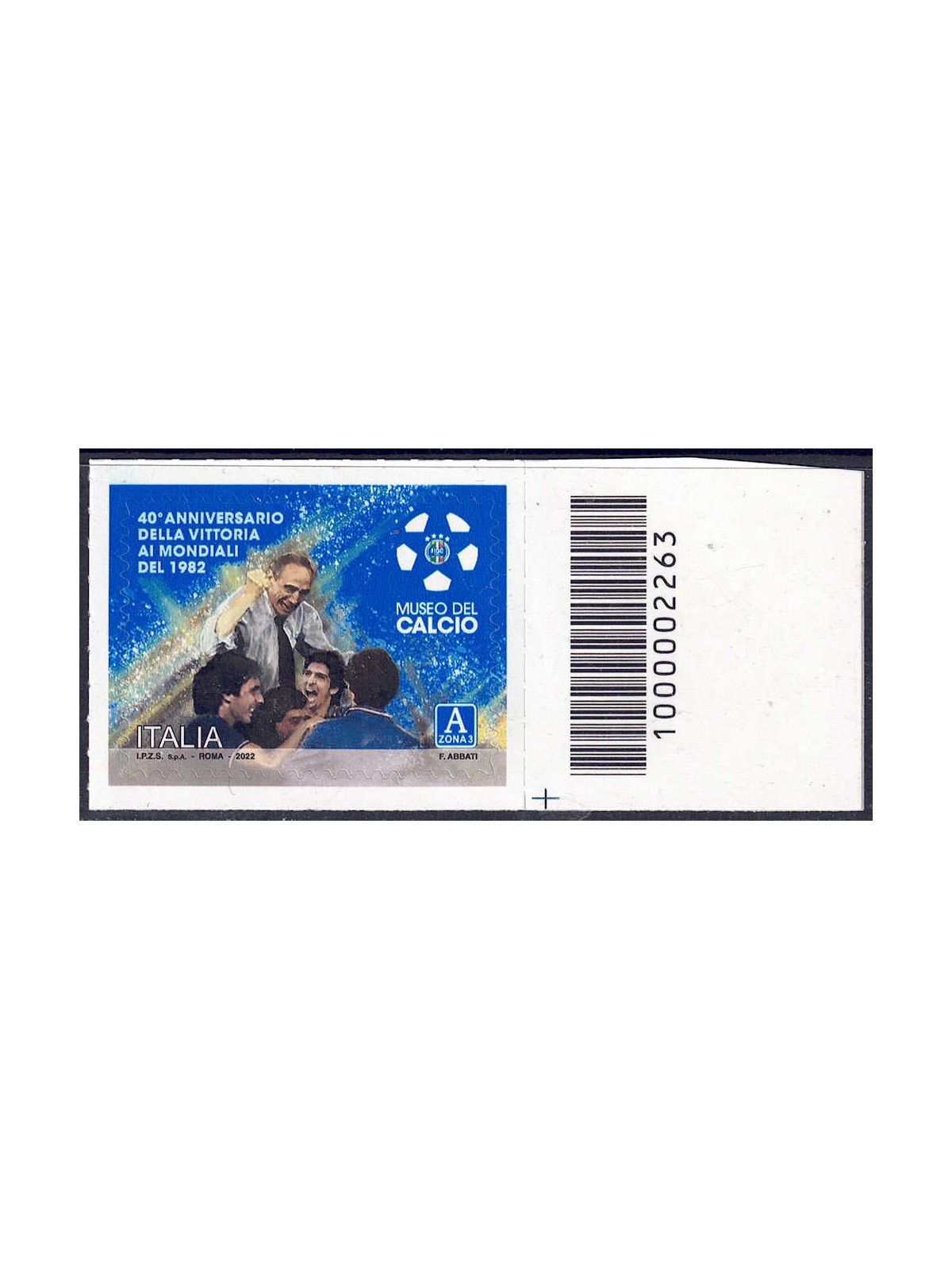 ITALY 2022 Football Museum CB 2263 aid
