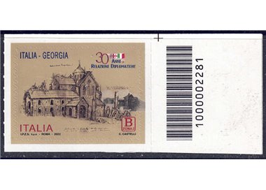 ITALY 2022 Diplomatic Relations between Italy and Georgia CB 2281 asd