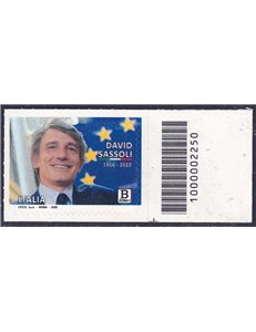 ITALY 2022 David Sassoli CB 2250 aid