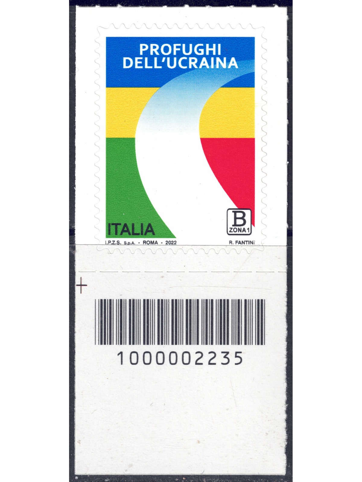 ITALIA 2022 Profughi dell'Ucraina CB 2235 ais