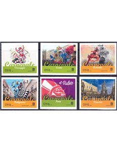 ITALIA 2023 I carnevali più antichi d'Italia 6v MNH**