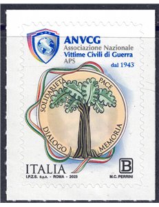 ITALY 2023 National Association of Civilian War Victims MNH**