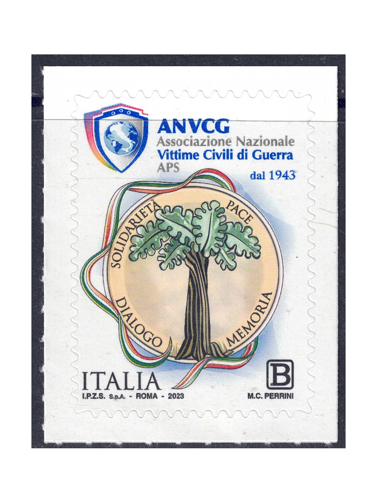 ITALIA 2023 Associazione Nazionale Vittime Civili di Guerra MNH**