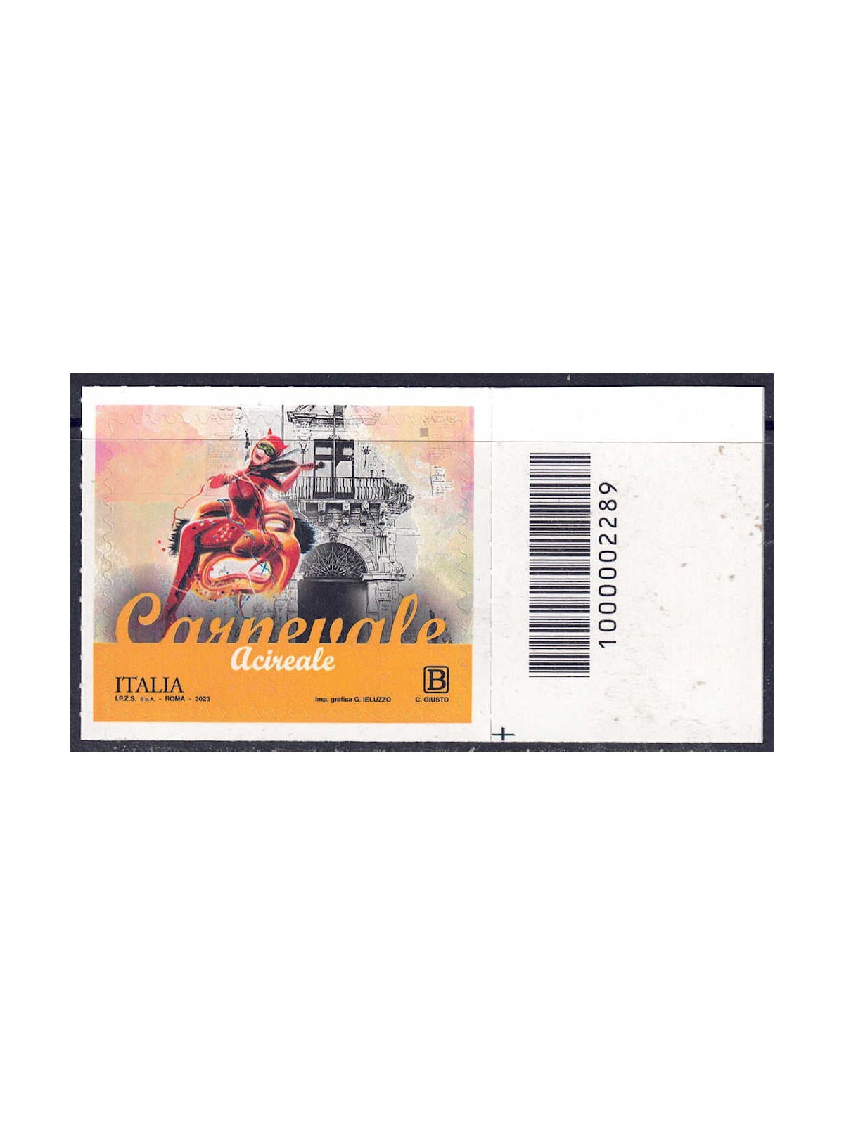 ITALY 2023 The oldest carnivals (Acireale) CB 2289 aid