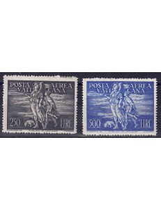 VATICAN 1948 Tobia (airmail) 2v MH*
