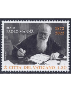 VATICANO 2022 Paolo Manna MNH**