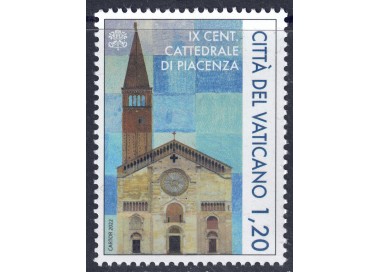VATICAN 2022 Piacenza Cathedral MNH**