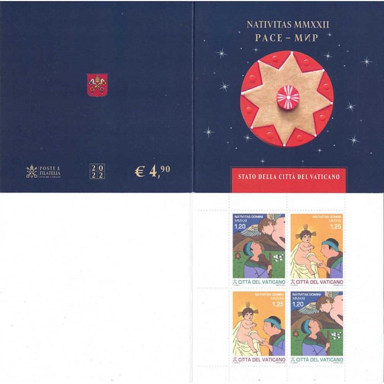 VATICAN 2022 Christmas booklet MNH**