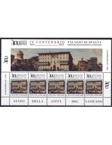 VATICAN 2022 Spanish Palace m/s MNH**