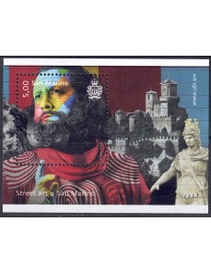 SAN MARINO 2022 Street art in San Marino s/s MNH**