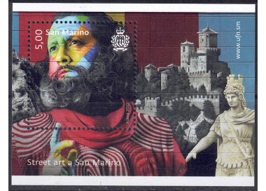 SAN MARINO 2022 Street art in San Marino s/s MNH**