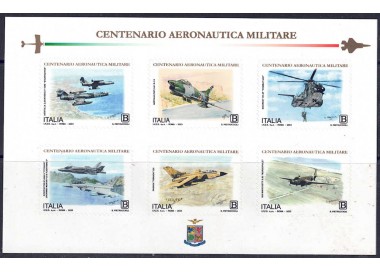 ITALY 2023 Air Force s/s (6v) MNH**
