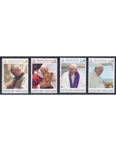 VATICANO 2023 Pontificato di Papa Francesco 4v MNH**