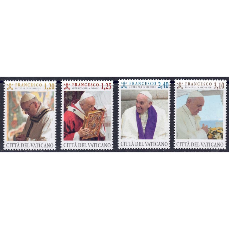 VATICANO 2023 Pontificato di Papa Francesco 4v MNH**