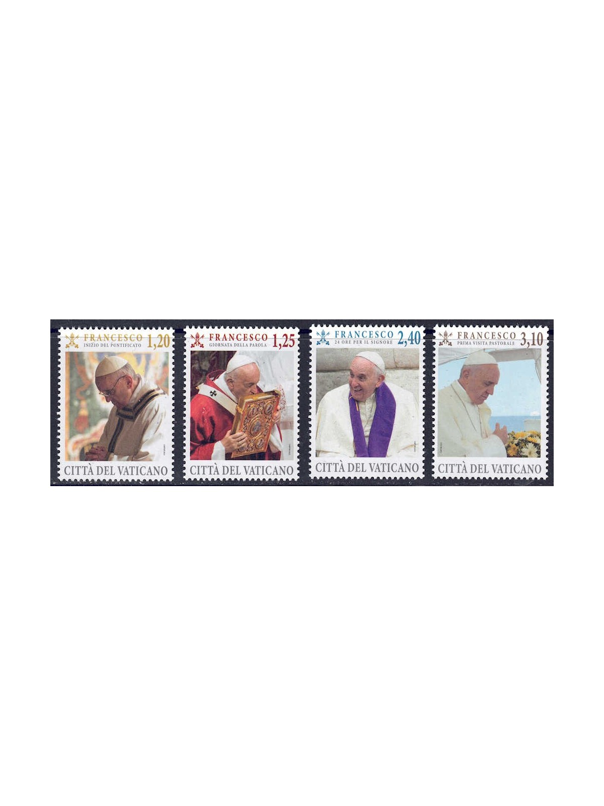 VATICANO 2023 Pontificato di Papa Francesco 4v MNH**