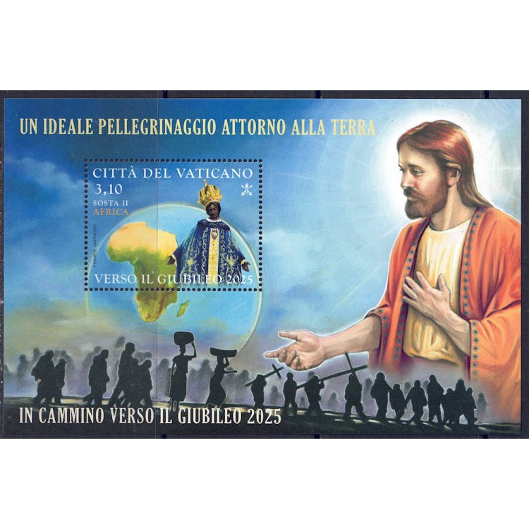 VATICANO 2023 Verso il Giubileo (Africa) BF MNH**