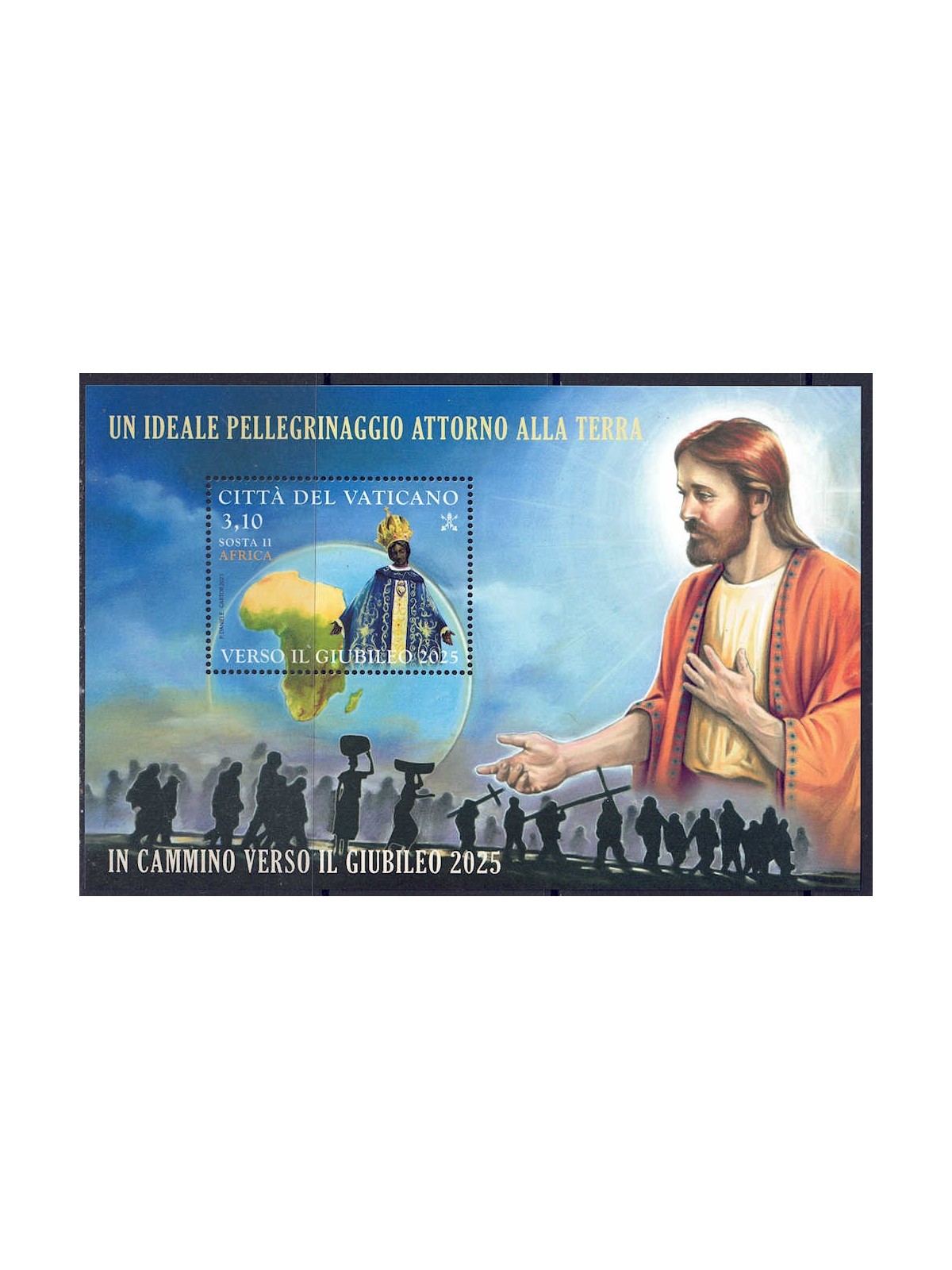 VATICAN 2023 Towards the Jubilee (Africa) s/s MNH**