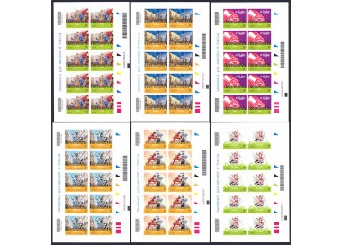 ITALY 2023 The oldest carnivals in Italy 6 m/s MNH**