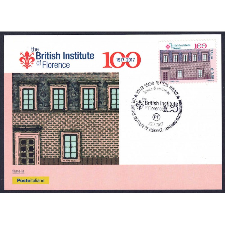 ITALY 2017 British Institute of Florence (Postcard)