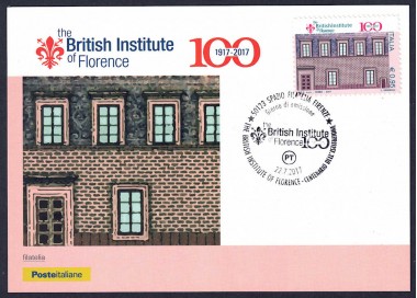 ITALY 2017 British Institute of Florence (Postcard)