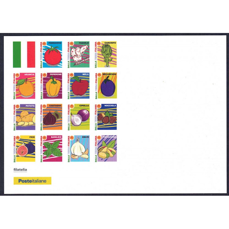 ITALIA 2021 Prodotti a denominazione protetta (Cartolina Postale)