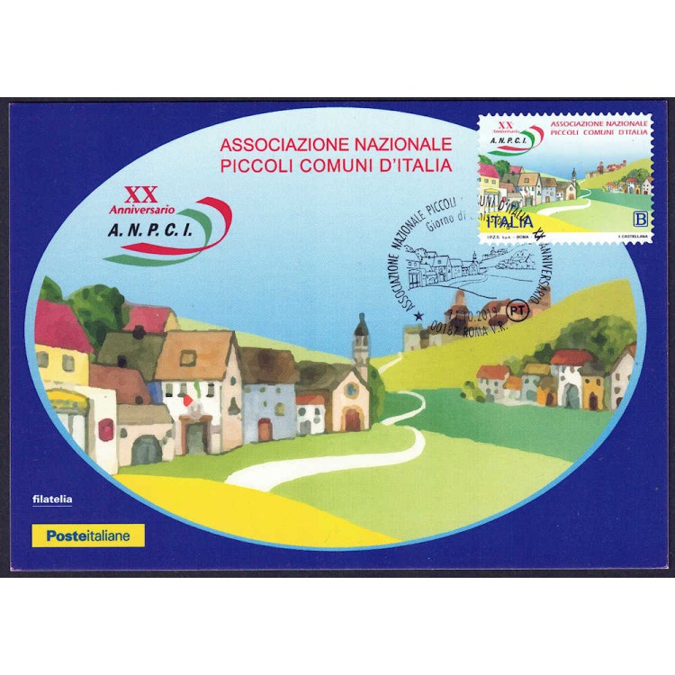 ITALIA 2019 Associazione Nazionale Piccoli Comuni (Cartolina Postale)