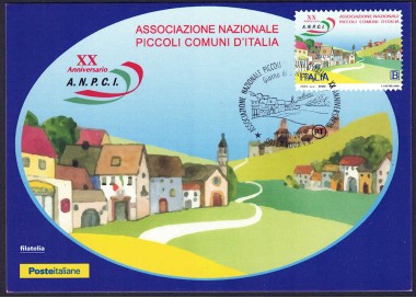 ITALIA 2019 Associazione Nazionale Piccoli Comuni (Cartolina Postale)
