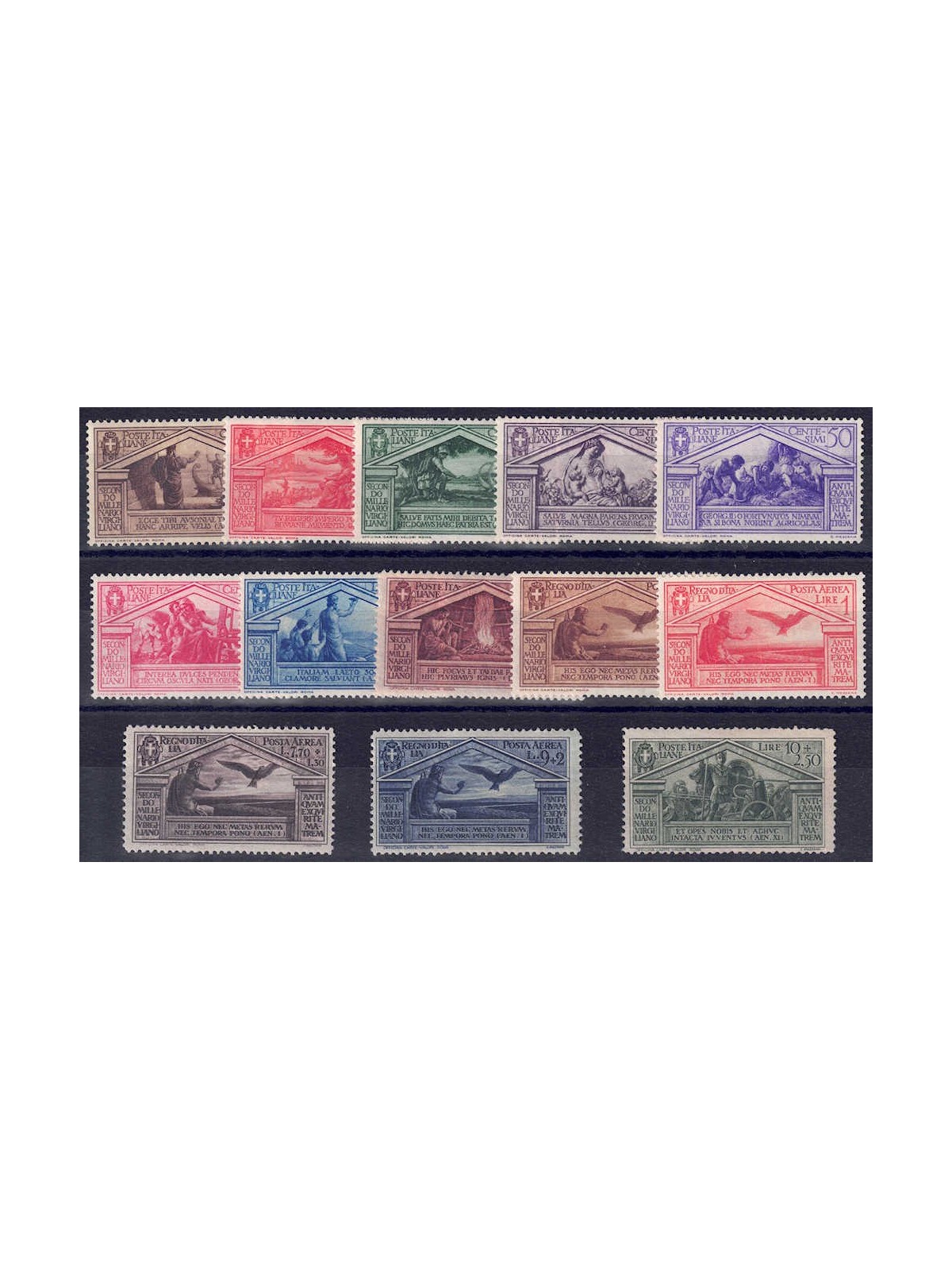 ITALIA REGNO 1930 Bimillenario Virgilio 13v MNH**