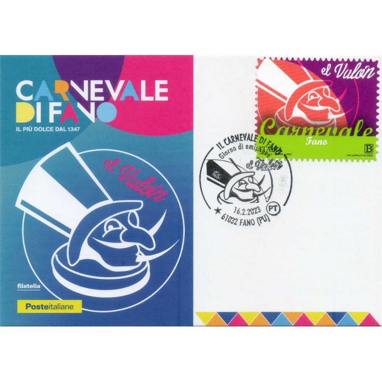 ITALY 2023 Fano Carnival (Postcard)