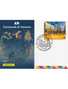 ITALIA 2023 Carnevale di Venezia (Cartolina Postale)