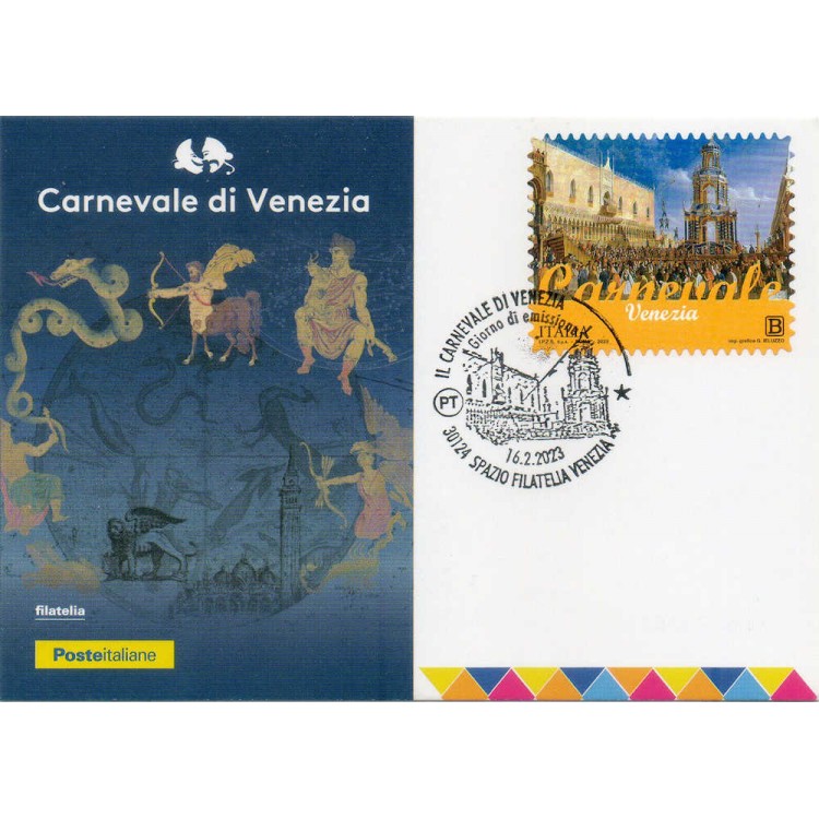 ITALIA 2023 Carnevale di Venezia (Cartolina Postale)