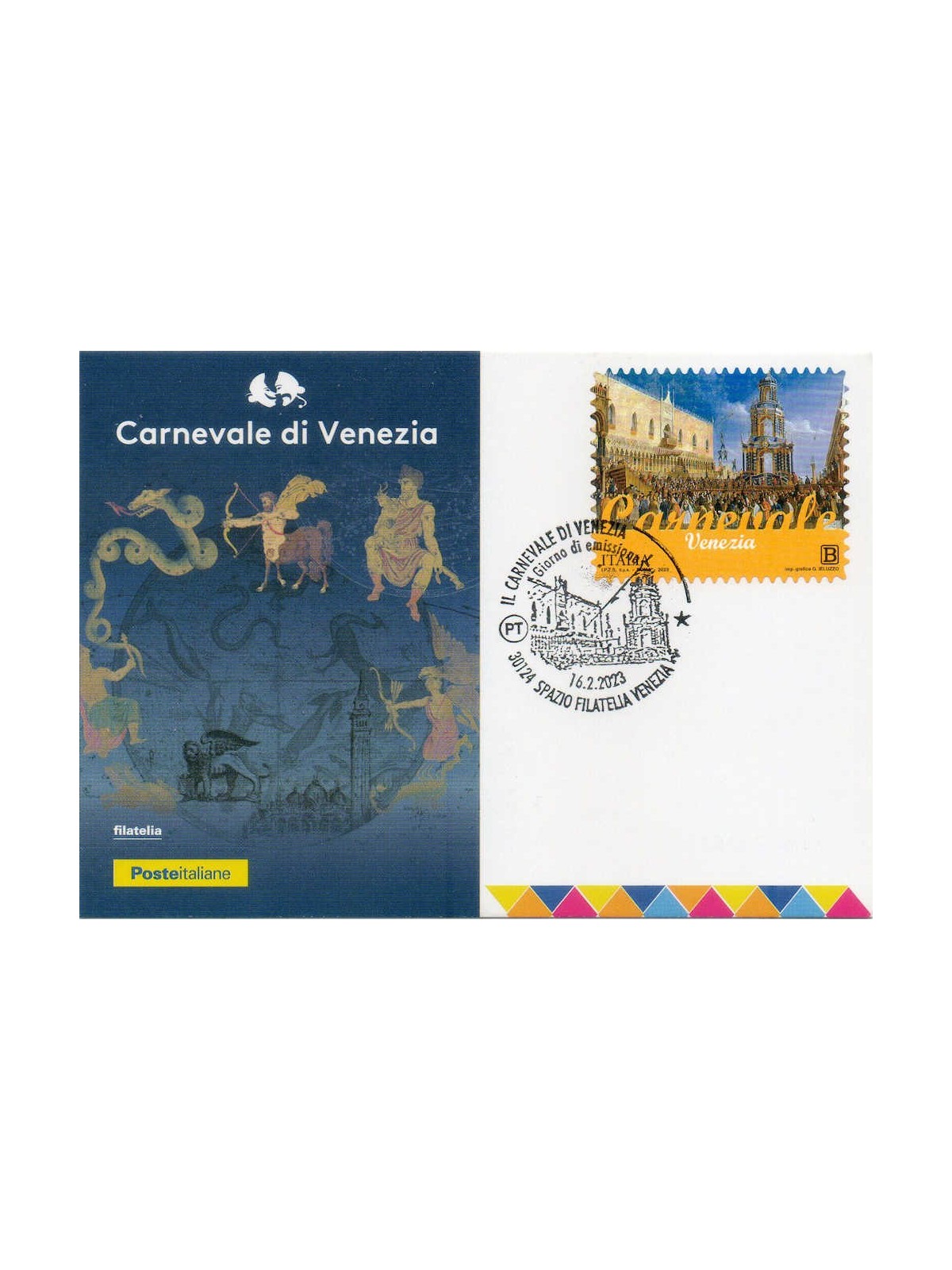 ITALY 2023 Venice Carnival (Postcard)