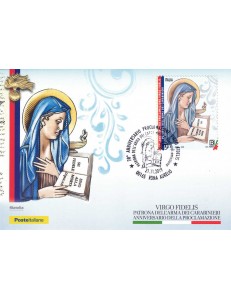 ITALIA 2019 Virgo Fidelis (Cartolina Postale)
