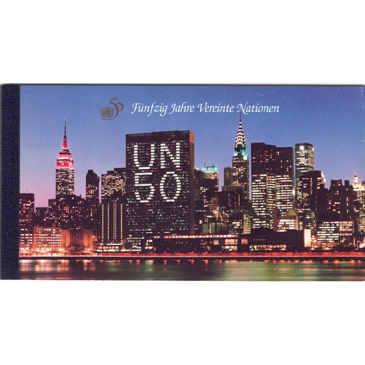 UN VIENNA 1995 Fiftieth Anniversary of the United Nations booklet MNH**