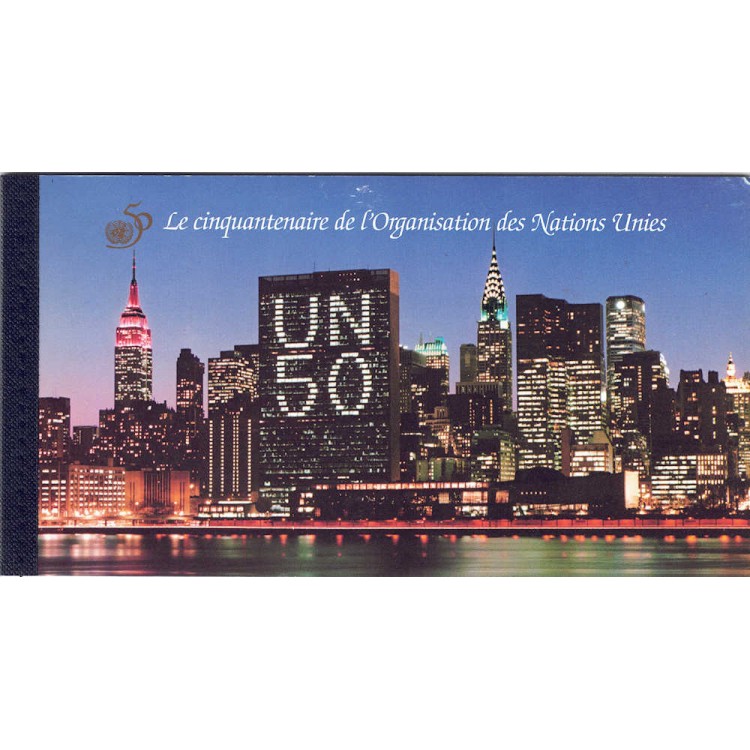 ONU GINEVRA 1995 Cinquantenario delle Nazioni Unite LB MNH**