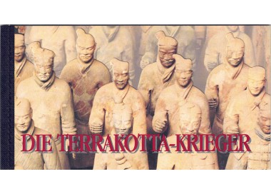 UN VIENNA 1997 The terracotta warriors booklet MNH**