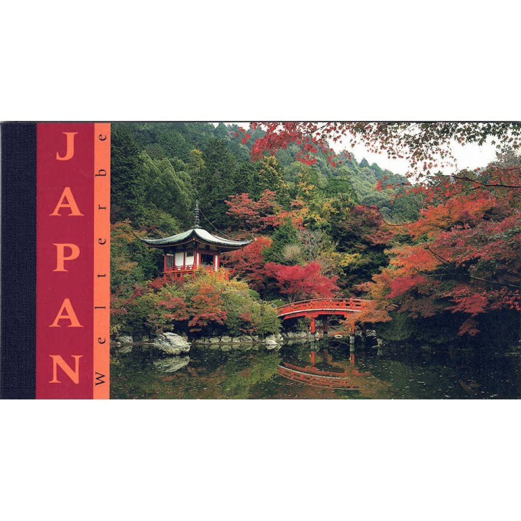 UN VIENNA 2001 World Heritage (Japan) booklet MNH**